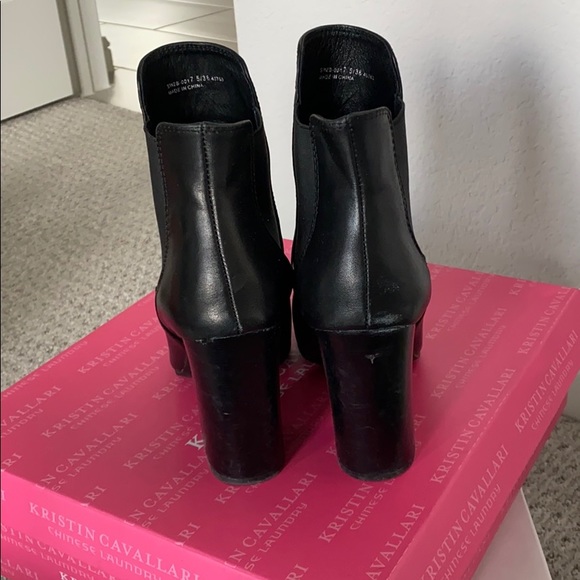 Kristin Cavallari x Chinese Laundry Black Booties - Picture 3 of 4